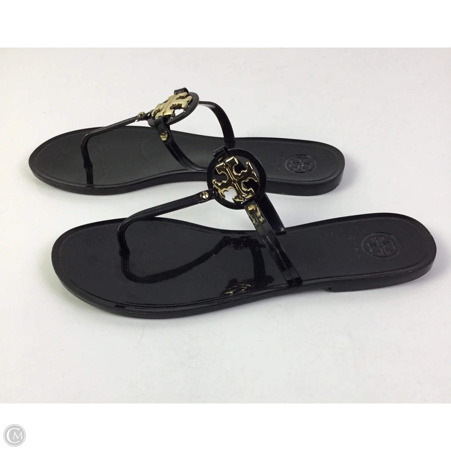 Sandals Designer By Tory Burch In Black, Size: 10