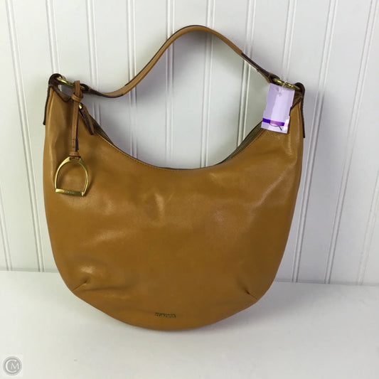 Handbag Leather By Margot, Size: Medium