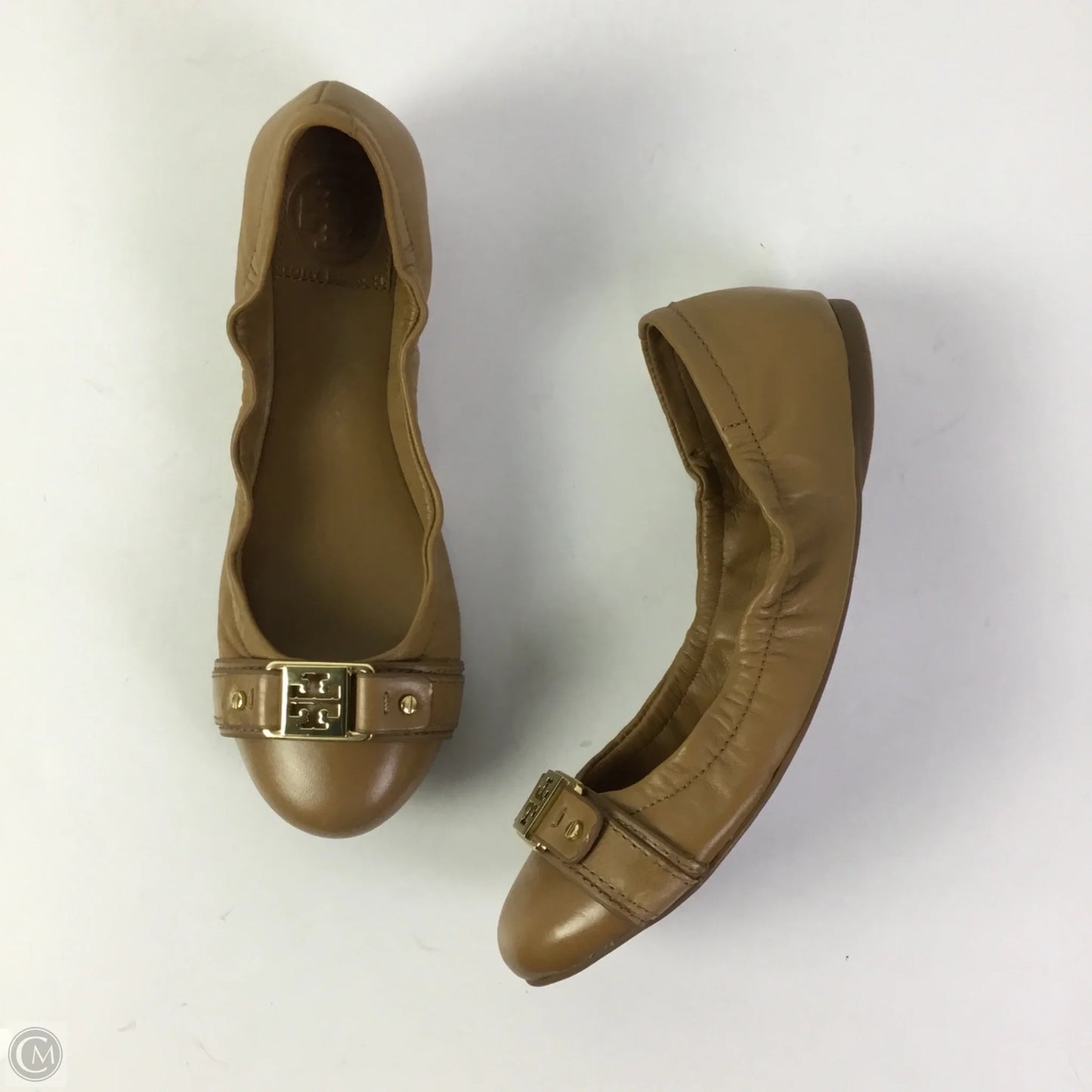 Shoes Designer By Tory Burch In Brown, Size: 6.5