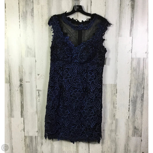 Dress Party Short By Cache In Black & Blue, Size: L