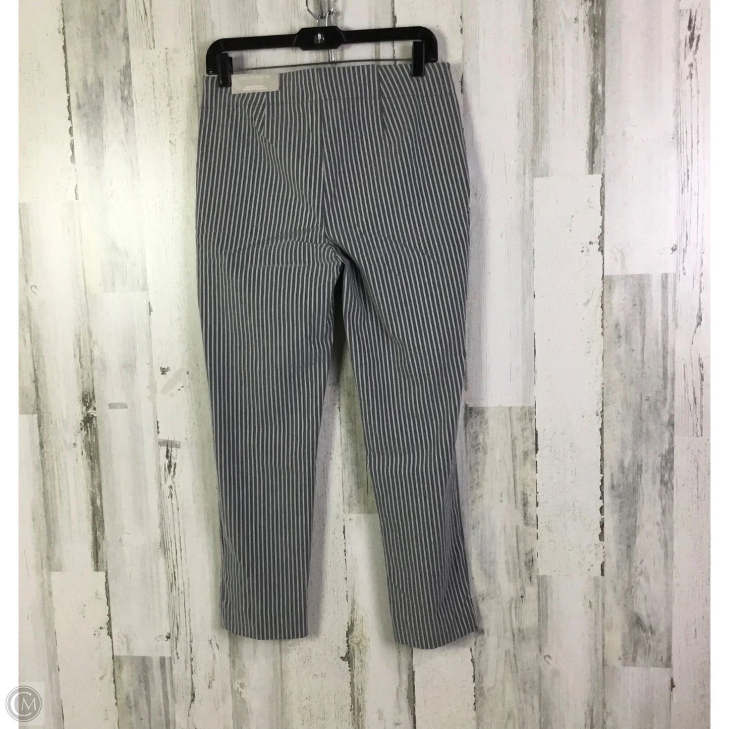 Pants Cropped By Chicos In Grey, Size: 4p