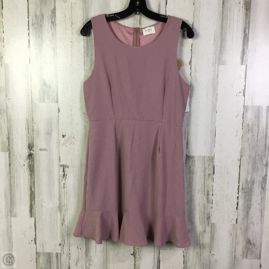 Dress Casual Short By Everly In Purple, Size: L