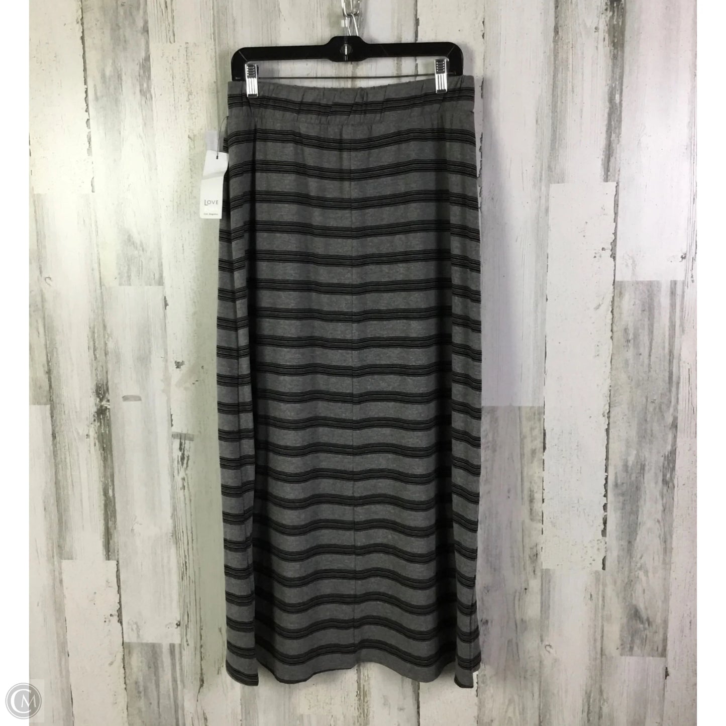 Skirt Maxi By Clothes Mentor In Grey, Size: 18