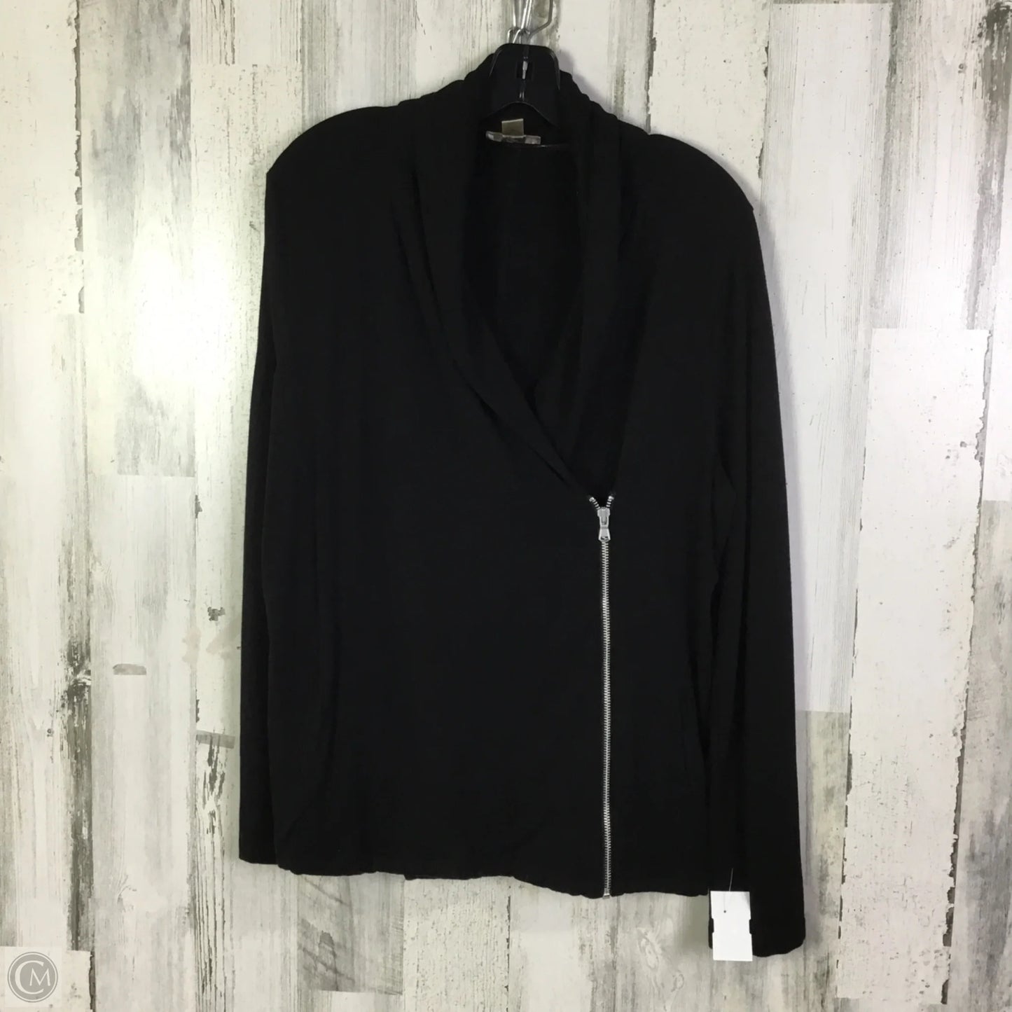 Jacket Moto By Loft In Black, Size: L
