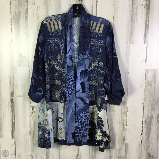 Kimono By John Mark In Blue, Size: L