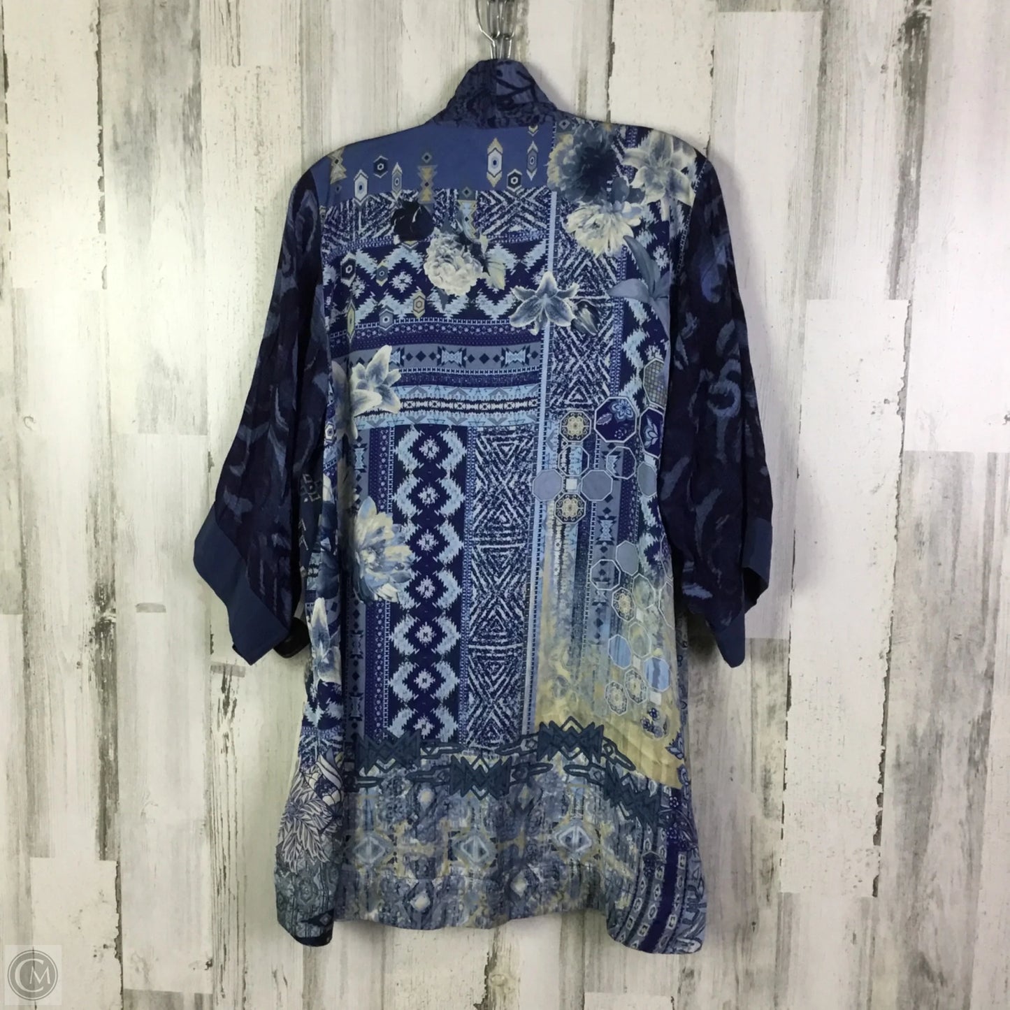 Kimono By John Mark In Blue, Size: L