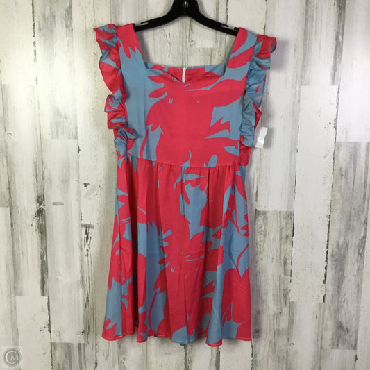 Dress Casual Short By Clothes Mentor In Pink, Size: M