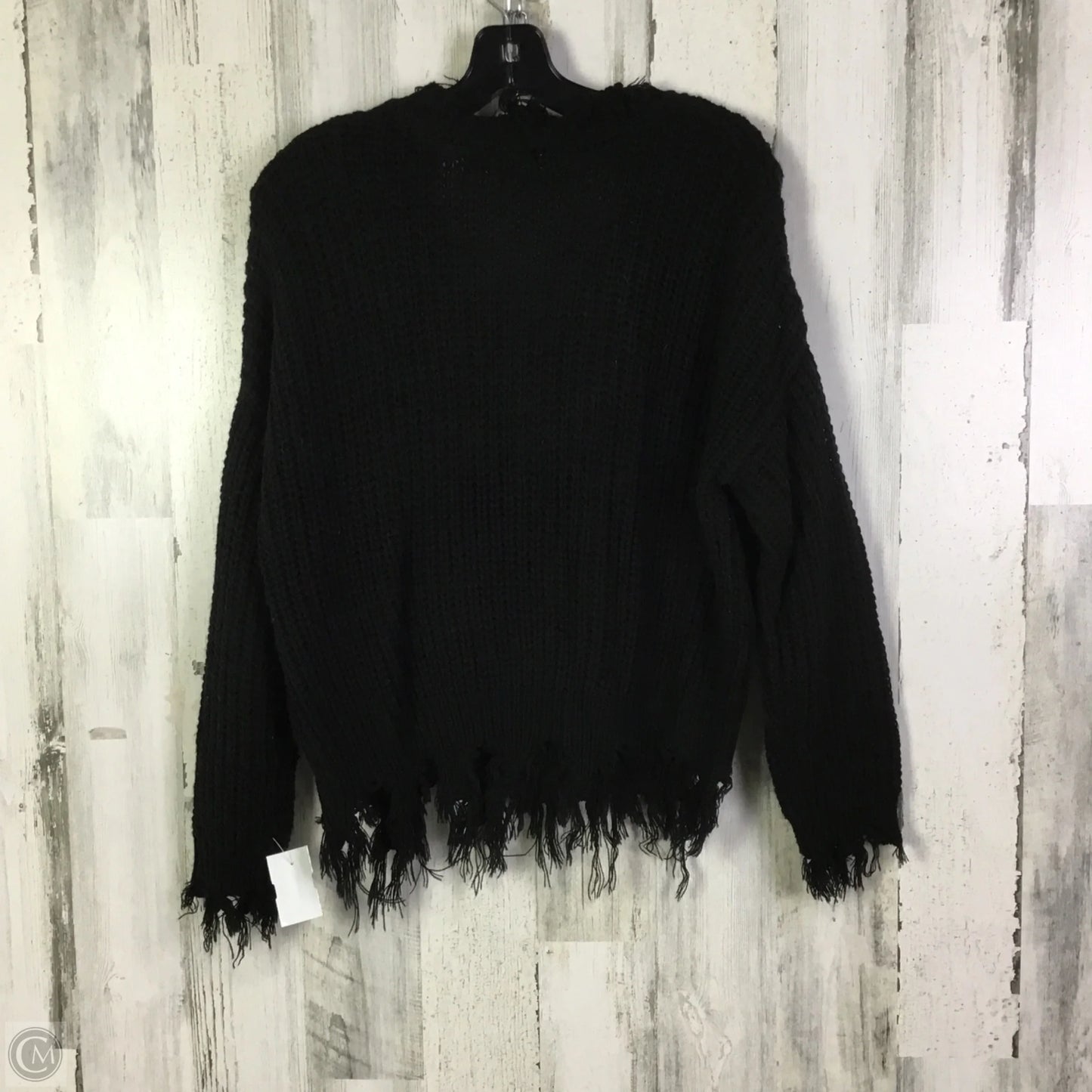 Sweater By Love Tree In Black, Size: M