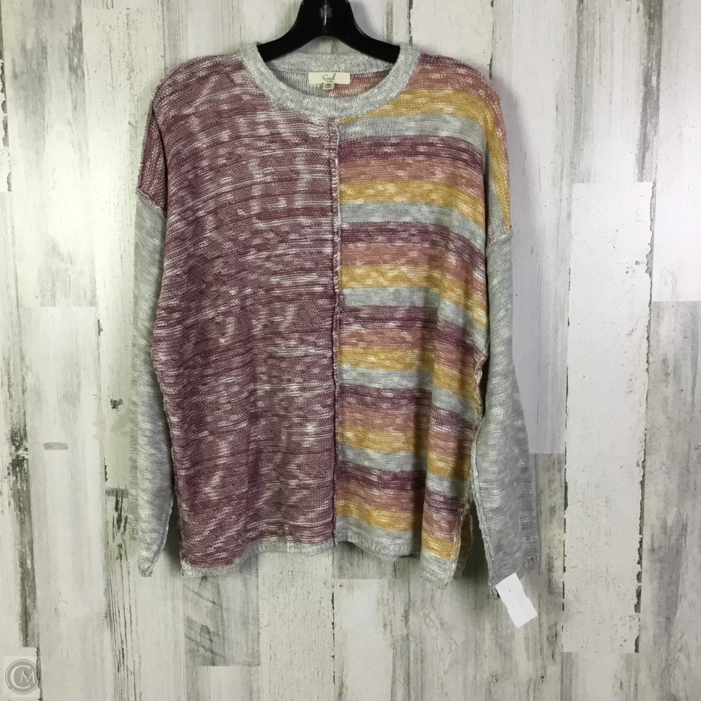 Sweater By Easel In Multi-colored, Size: M