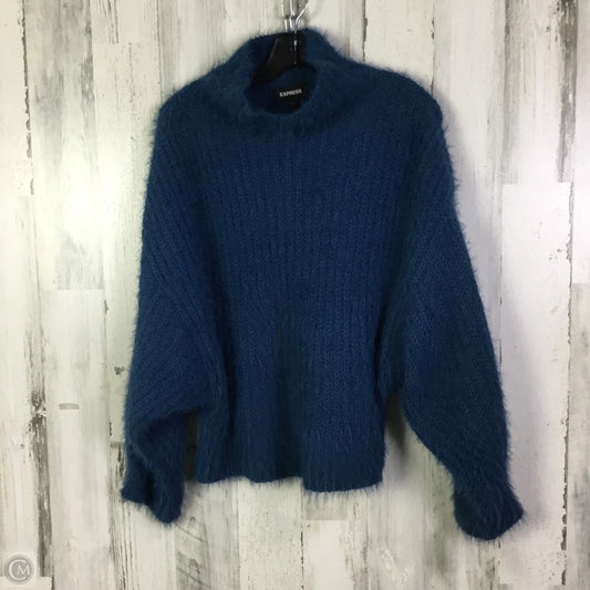 Sweater By Express In Blue, Size: S