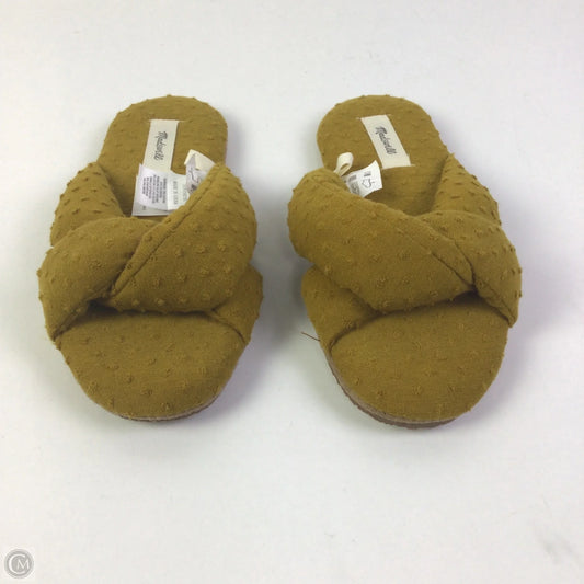 Slippers By Madewell In Chartreuse
