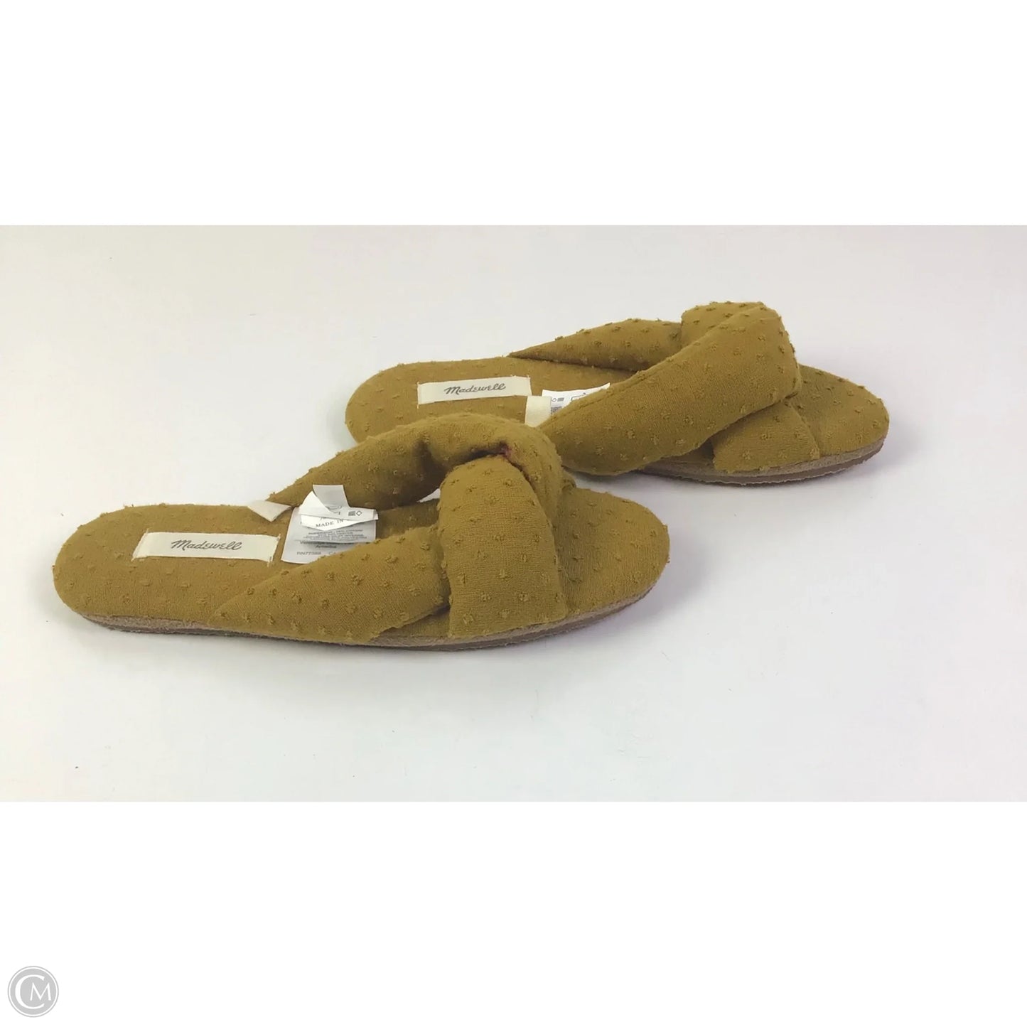Slippers By Madewell In Chartreuse