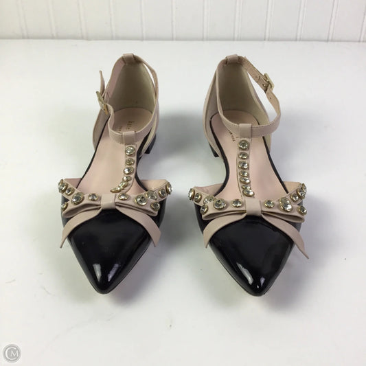Shoes Designer By Kate Spade In Black & Pink, Size: 7