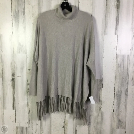 Sweater By Cyrus Knits In Grey, Size: L