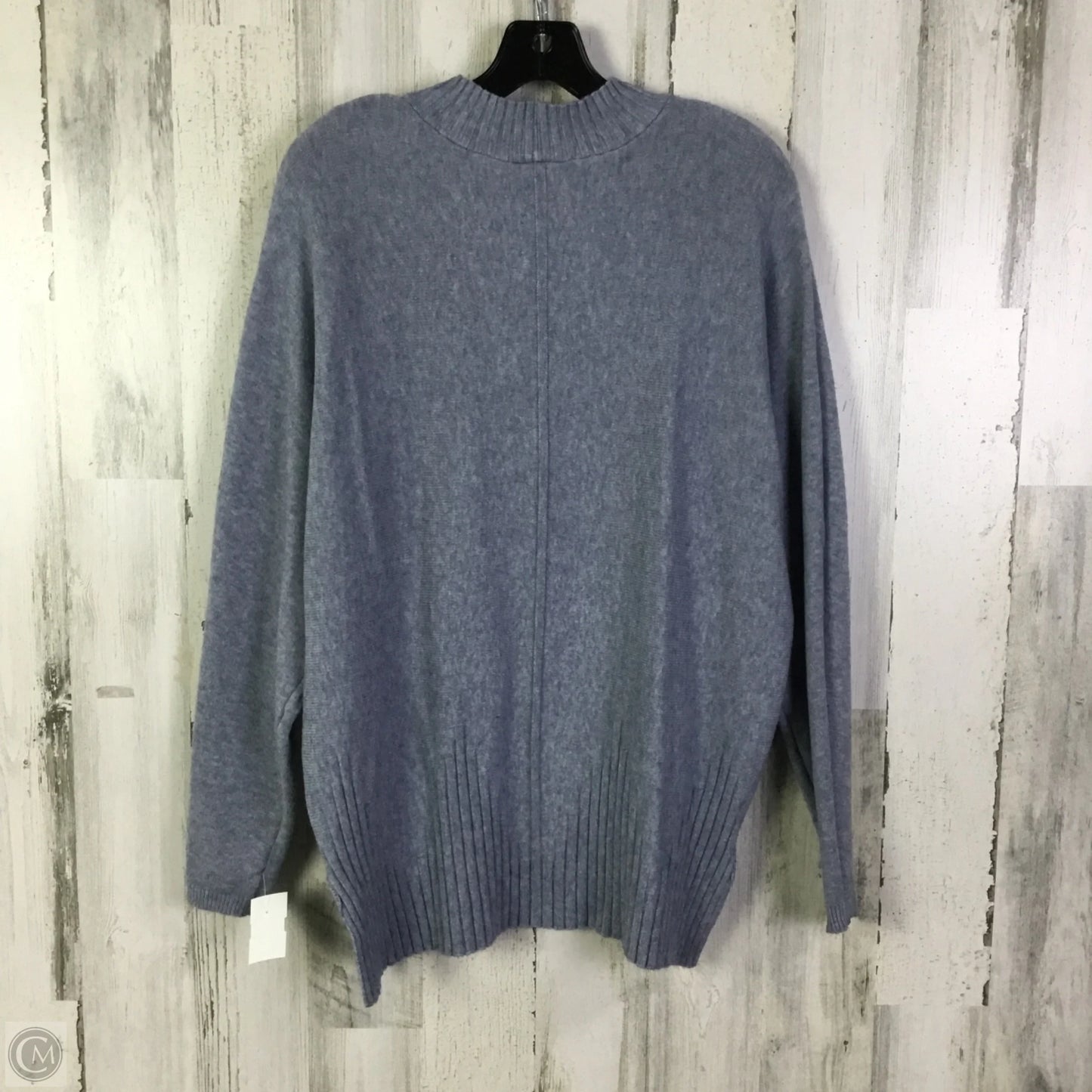 Sweater By Cyrus Knits In Blue, Size: L