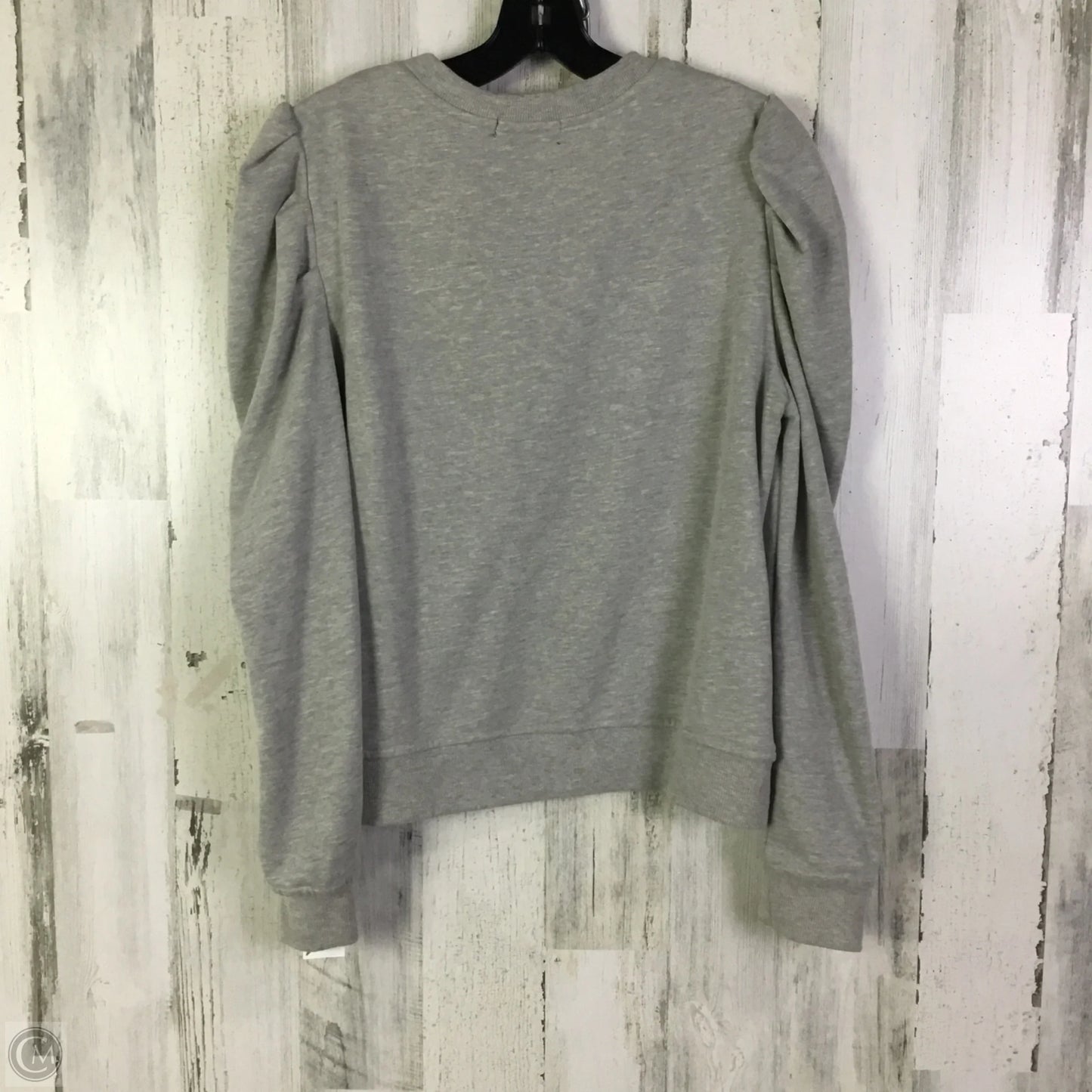 Sweatshirt Crewneck By Cynthia Rowley In Grey, Size: M