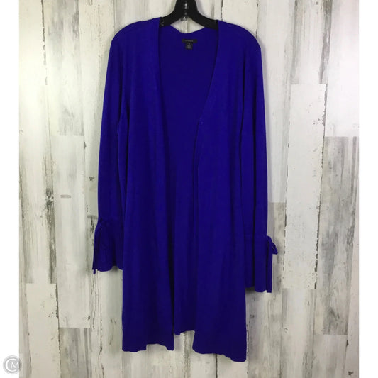 Cardigan By Halogen In Blue, Size: Xl