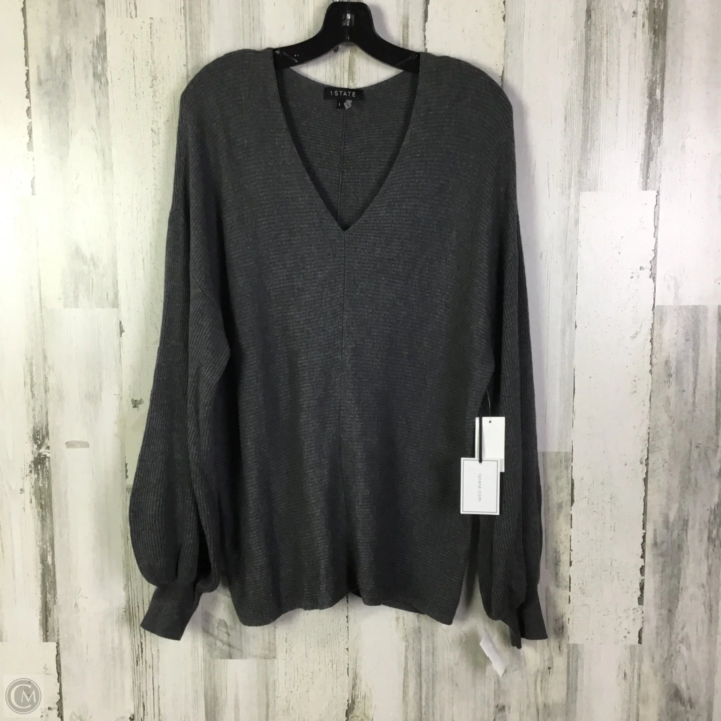 Sweater By 1.state In Grey, Size: L