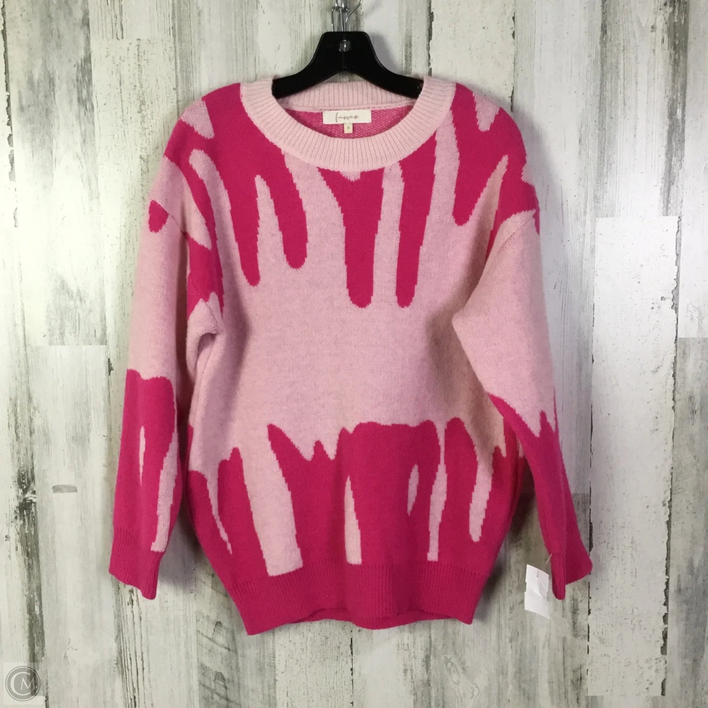 Sweater By Clothes Mentor In Pink, Size: S