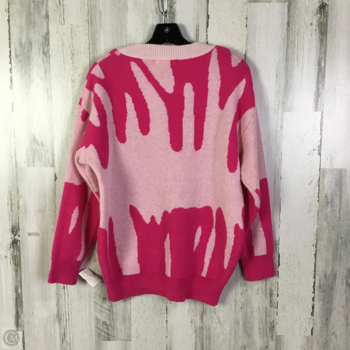 Sweater By Clothes Mentor In Pink, Size: S