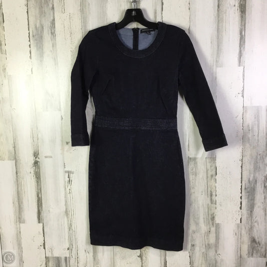 Dress Work By Banana Republic In Blue Denim, Size: Xs