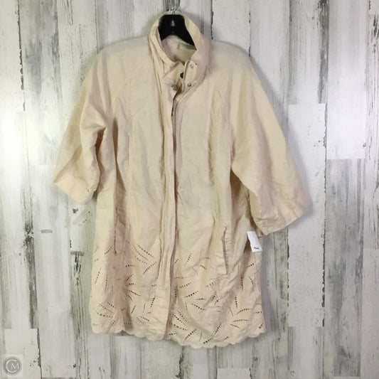 Jacket Other By Chicos In Pink, Size: Xl