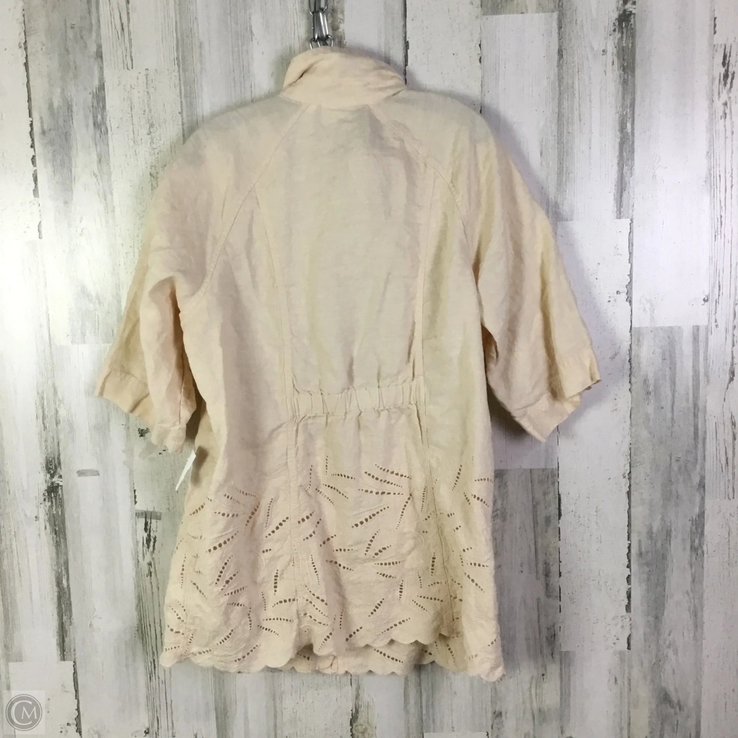 Jacket Other By Chicos In Pink, Size: Xl