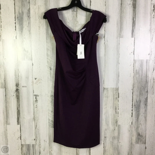 Dress Work By Clothes Mentor In Purple, Size: M