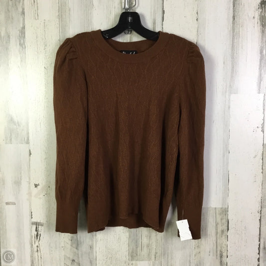 Sweater By Marled In Brown, Size: L