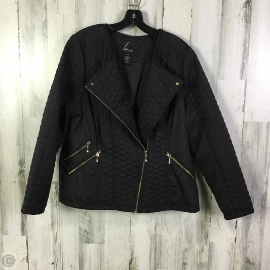 Jacket Puffer & Quilted By Lane Bryant In Black, Size: L