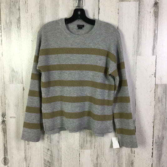 Sweater By Halogen In Grey & Tan, Size: Xs