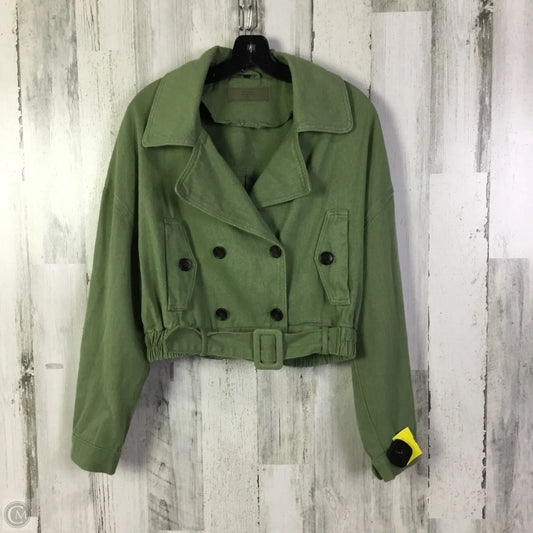 Jacket Denim By Blanknyc In Green Denim, Size: M