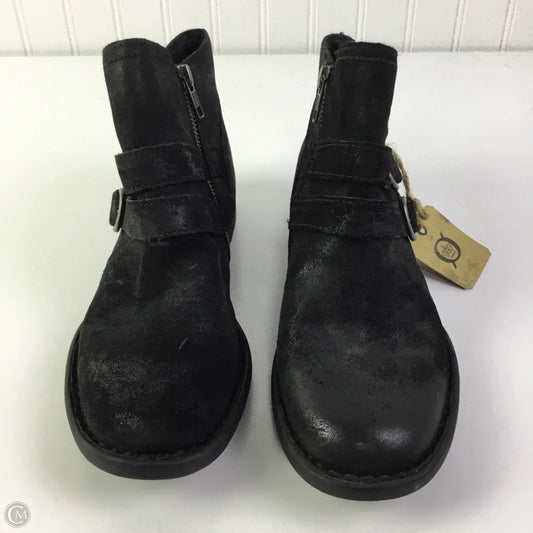 Boots Ankle Flats By Born In Black, Size: 7.5