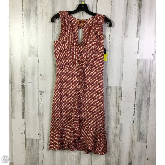 Dress Designer By Tory Burch In Red, Size: S