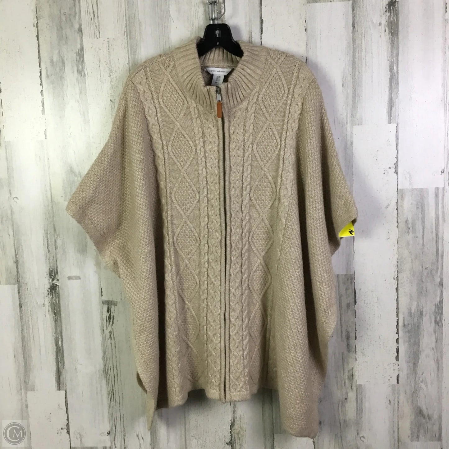 Shawl By Cupcakes And Cashmere In Cream, Size: L