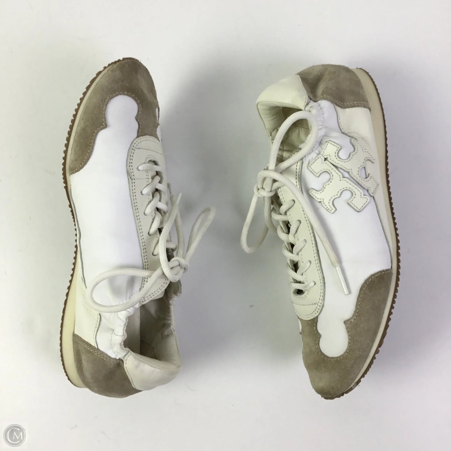 Shoes Designer By Tory Burch In White, Size: 8