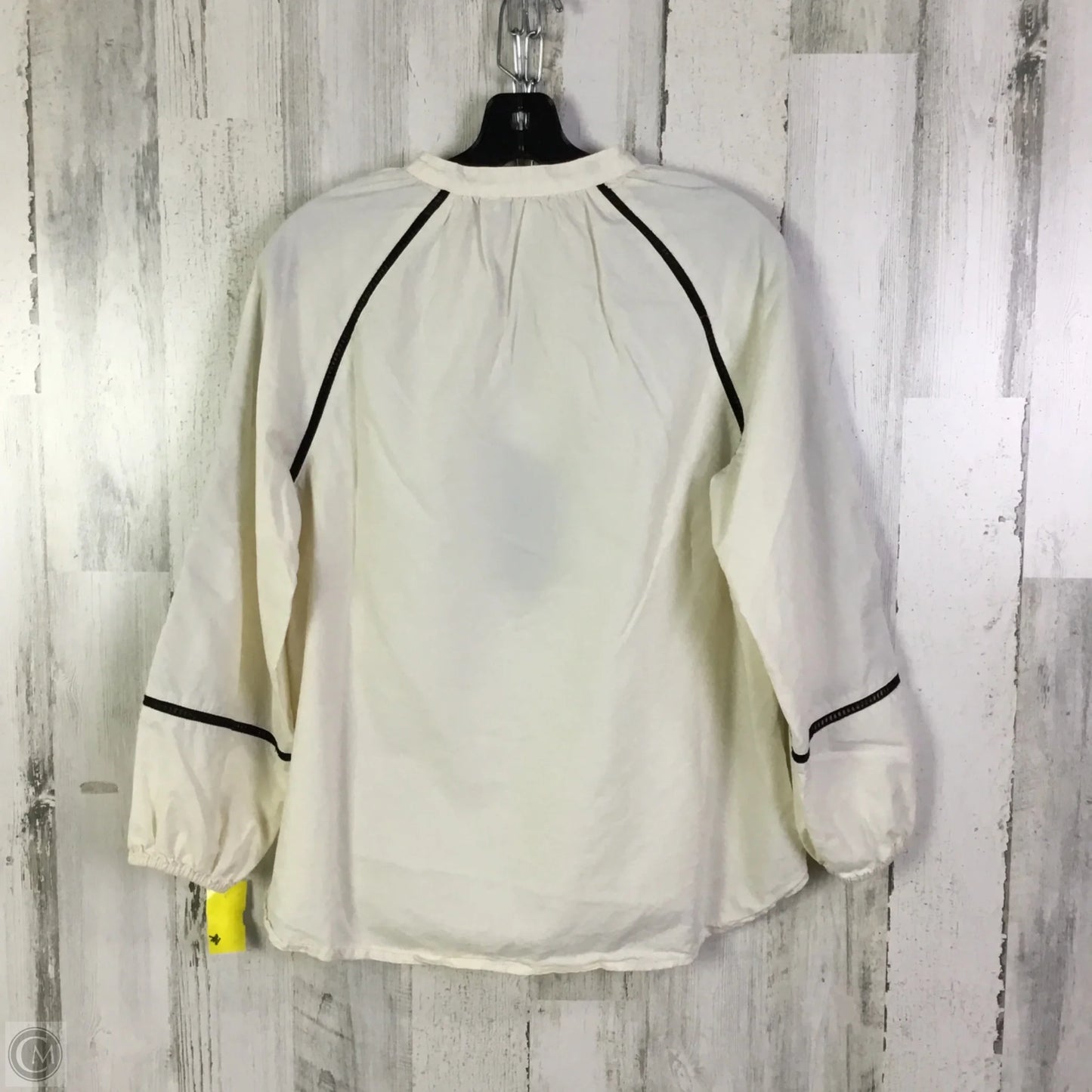 Top Long Sleeve By The Pioneer Woman In Cream, Size: S