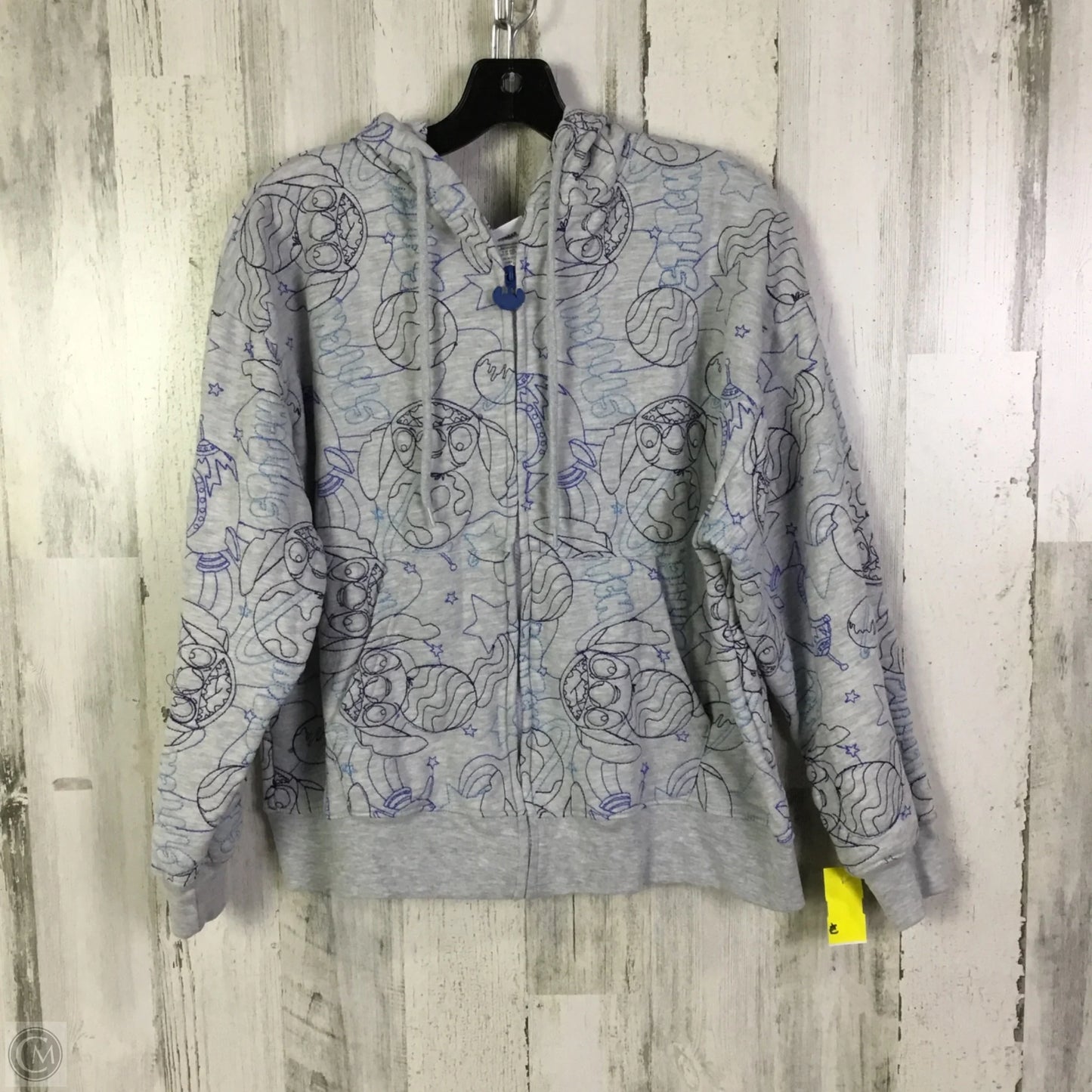 Jacket Other By Disney In Grey, Size: Xl