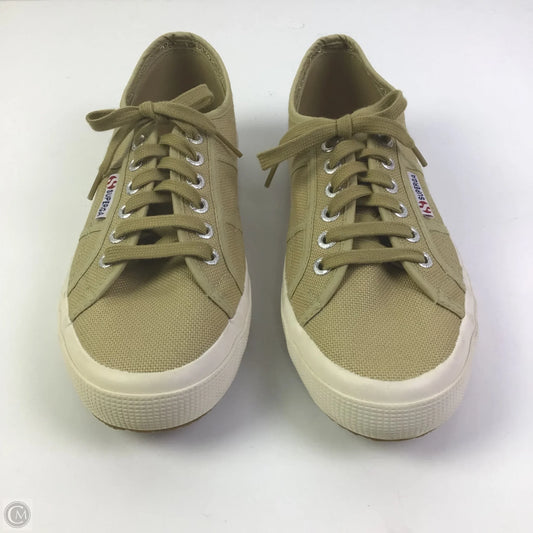 Shoes Sneakers By Superga In Tan, Size: 9.5