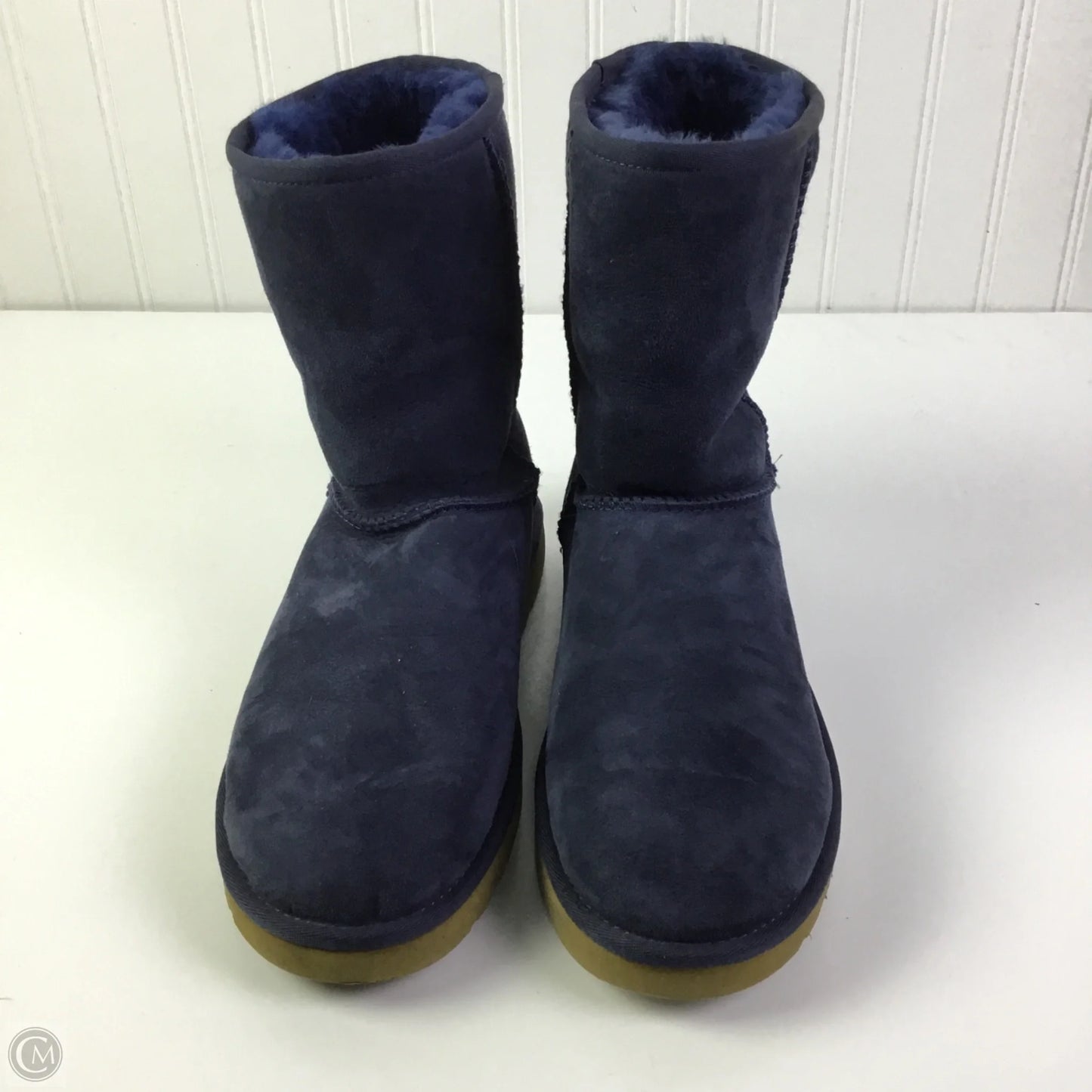 Boots Designer By Ugg In Blue, Size: 10