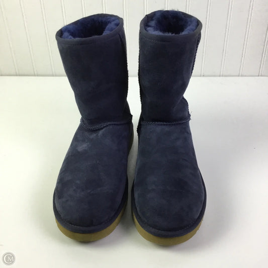 Boots Designer By Ugg In Blue, Size: 10