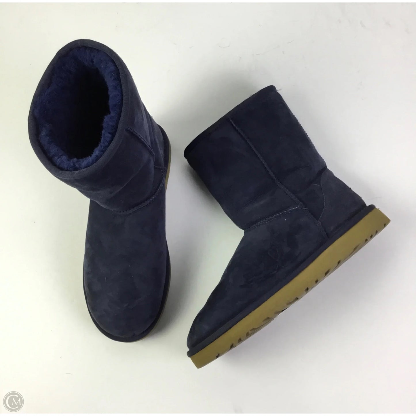 Boots Designer By Ugg In Blue, Size: 10