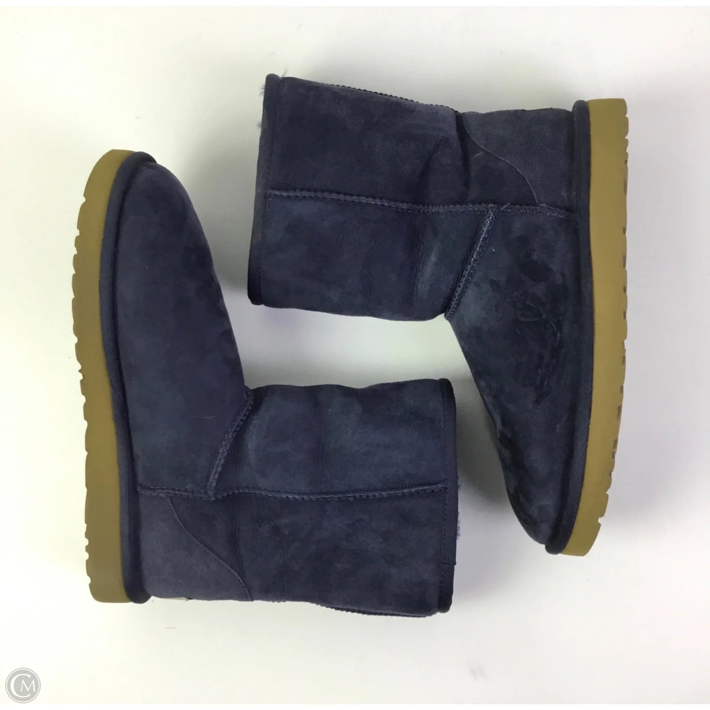 Boots Designer By Ugg In Blue, Size: 10