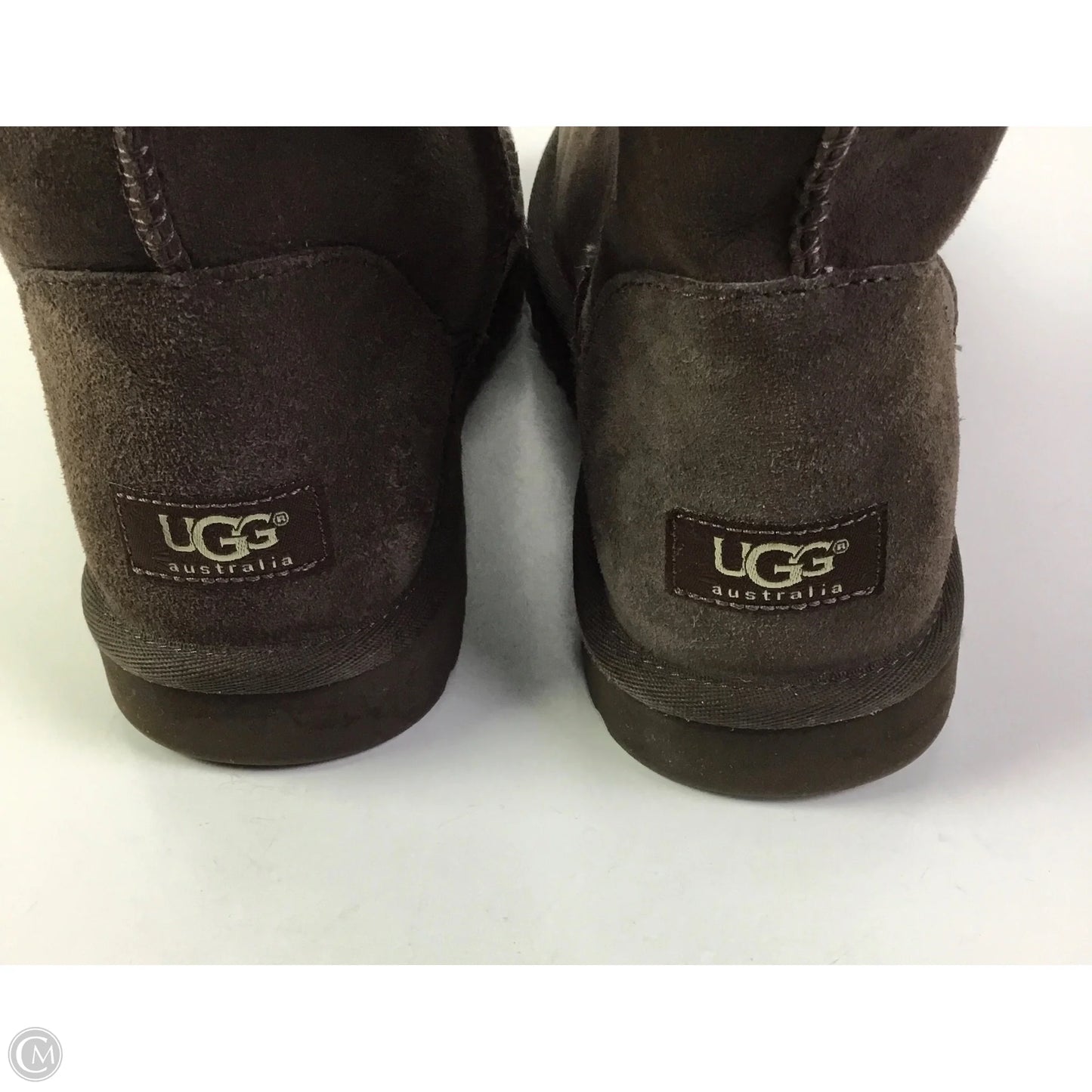 Boots Designer By Ugg In Brown, Size: 10