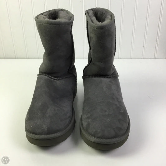 Boots Designer By Ugg In Grey, Size: 10