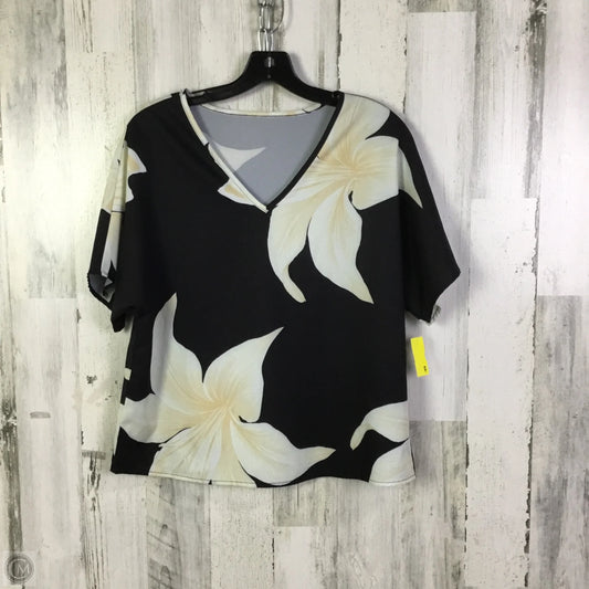 Lounge Set Pants By Shein In Black & Cream, Size: S