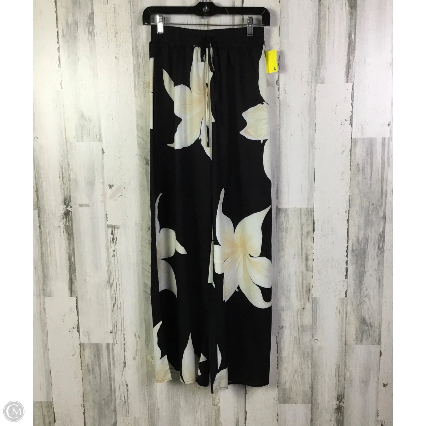 Lounge Set Pants By Shein In Black & Cream, Size: S