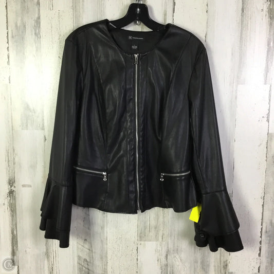 Jacket Other By Inc In Black, Size: L