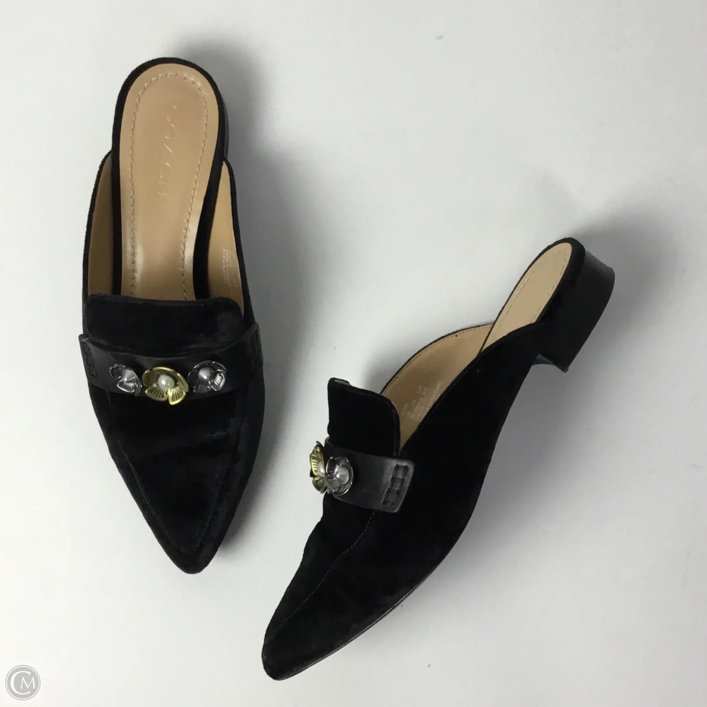 Shoes Designer By Coach In Black, Size: 9