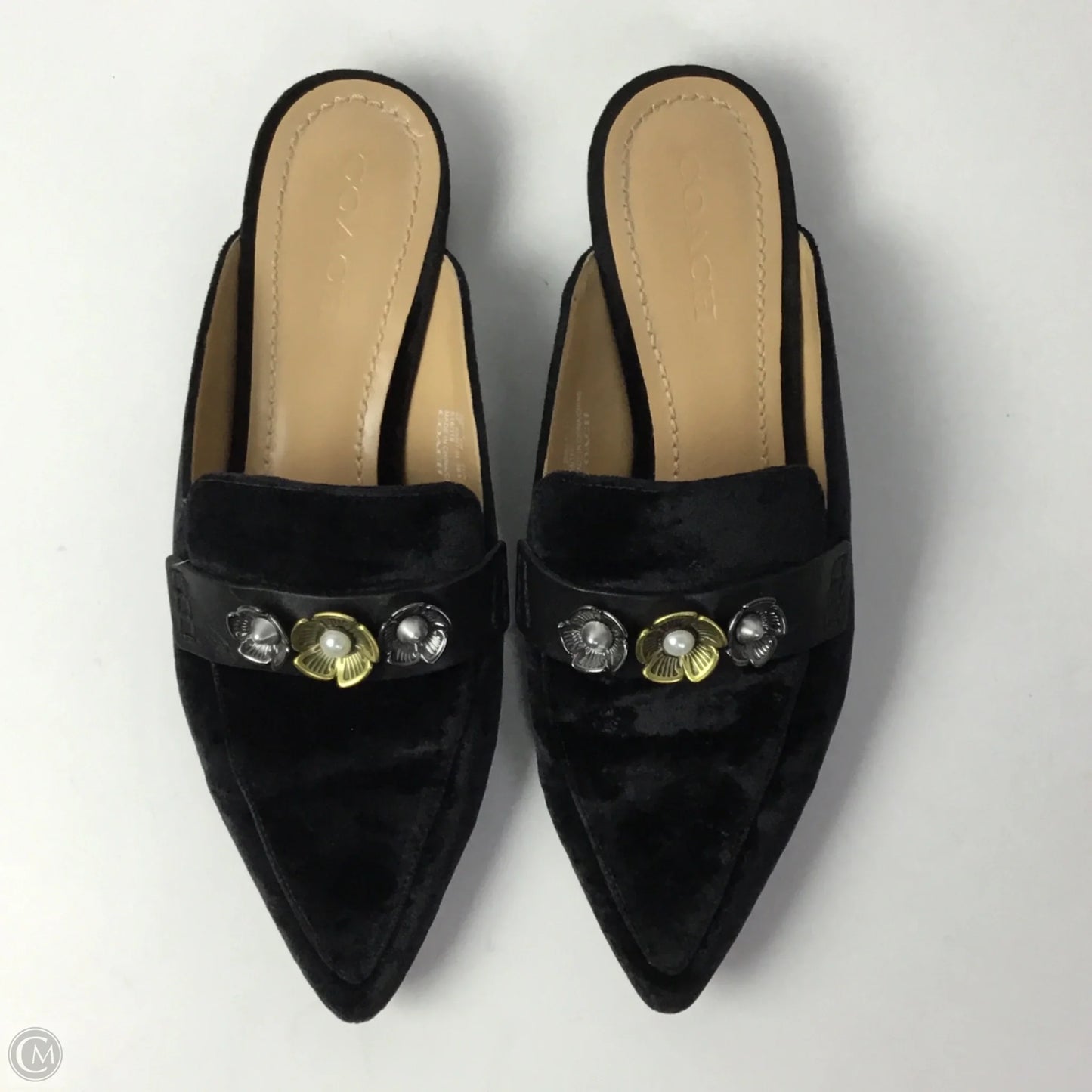 Shoes Designer By Coach In Black, Size: 9